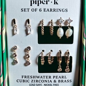 Piper Gold and Silver Earring Collection